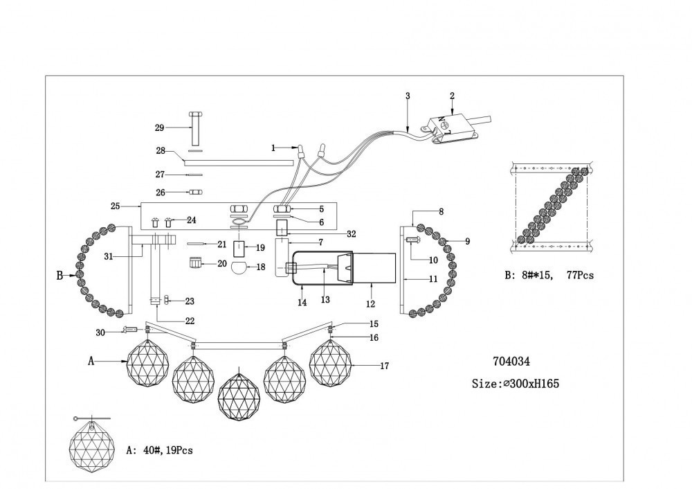 Lightstar (MX 300022-3) Люстра потолочная MONILE 3х40W E14 ХРОМ (в комплекте) Lightstar (MX 300022-3) Люстра потолочная MONILE 3х40W E14 ХРОМ (в комплекте)